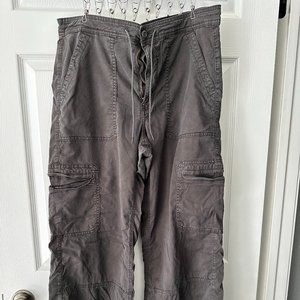 AE Baggy Cargo Pants - grey, size 14